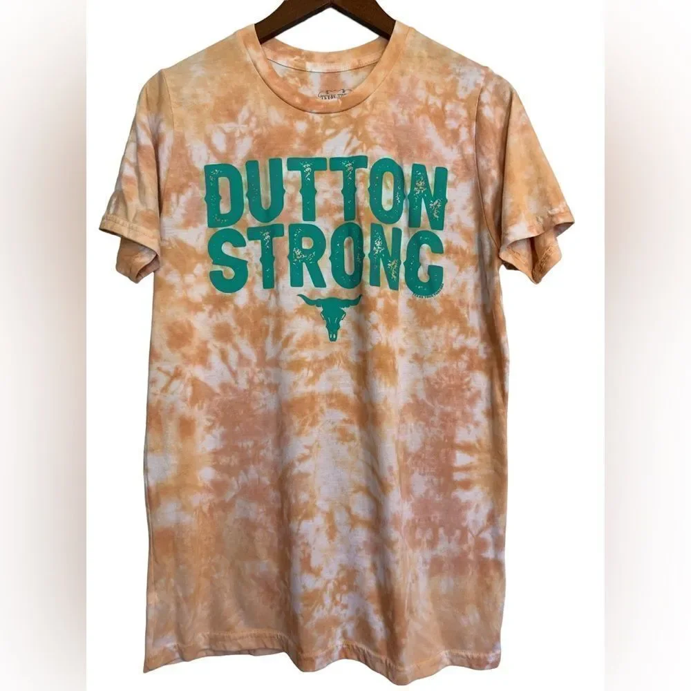 Yellowstone Dutton Strong Western Tee M - Picture 1 of 5